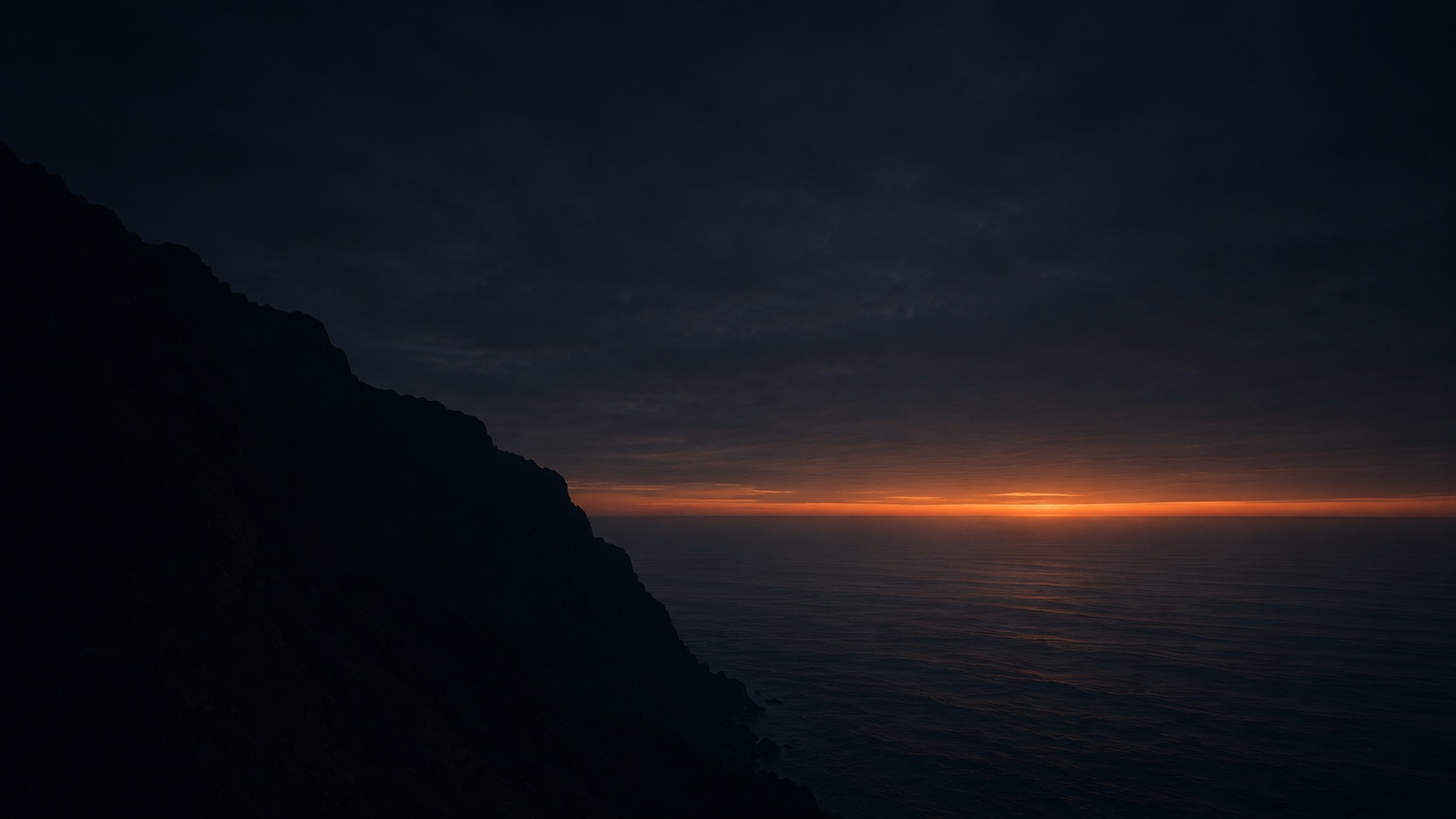 Paysage contemplatif, lumière et horizon