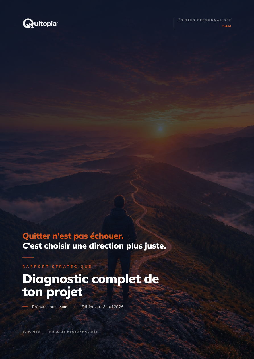 Couverture de l'analyse, titre et nom